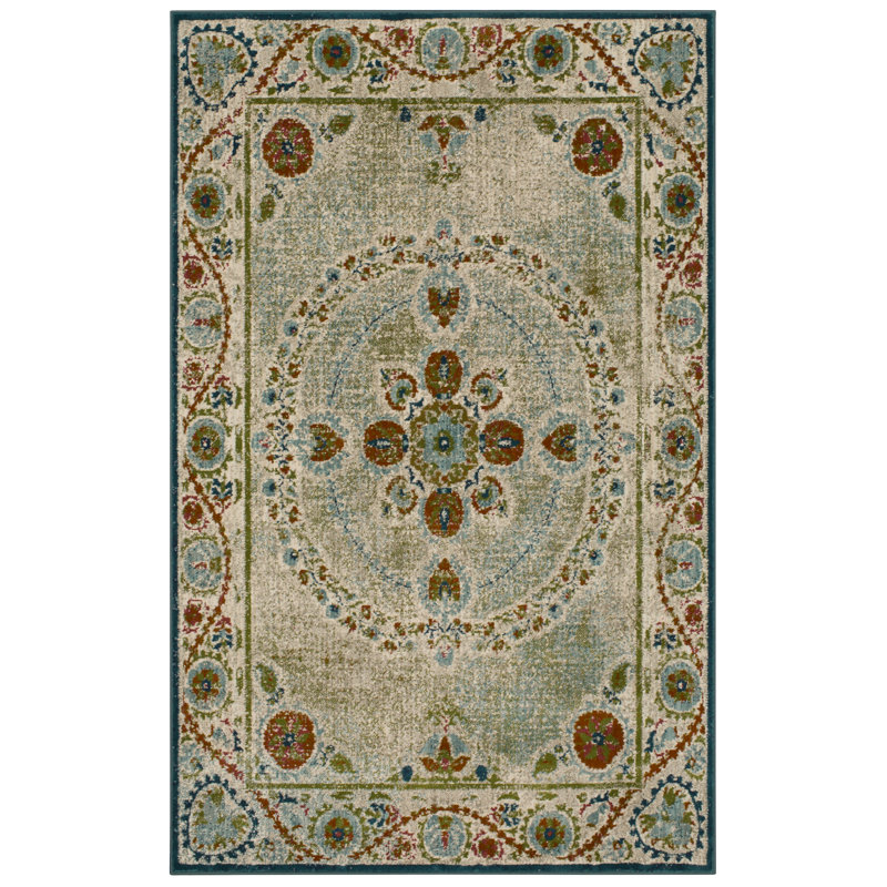 Karastan Patina Vie Oriental Sage Area Rug Perigold
